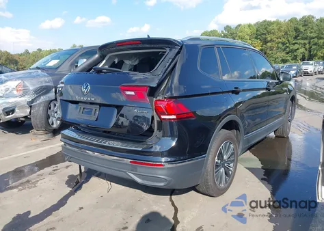 2024 Volkswagen Tiguan 2.0T Wolfsburg Edition from USA, damaged, VIN 3VVAB7AX8RM222641
